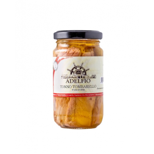 Filetti di Tonno Tombarello vaso 200g Adelfio