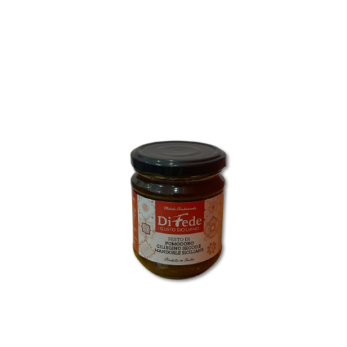 Pesto di Pomodoro Ciliegino Secco e Mandorle Di Fede 190g