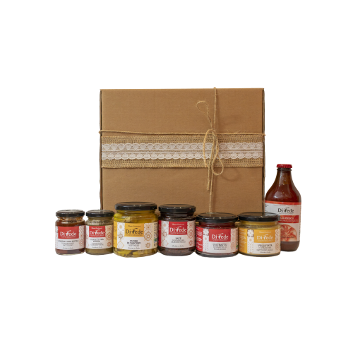 Maucini - Ceste regalo natalizie della Casa del Pomodoro marzamemi