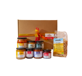 Scarpitta - Ceste regalo natalizie della Casa del Pomodoro marzamemi