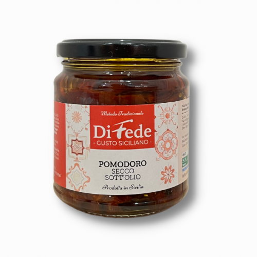 Pomodoro Secco sott'olio - la casa del pomodoro, prodotti tipici siciliani online shop, marzamemi