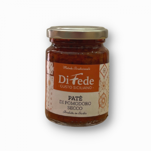 Patè di pomodoro secco - La Casa del Pomodoro, prodotti tipici siciliani online